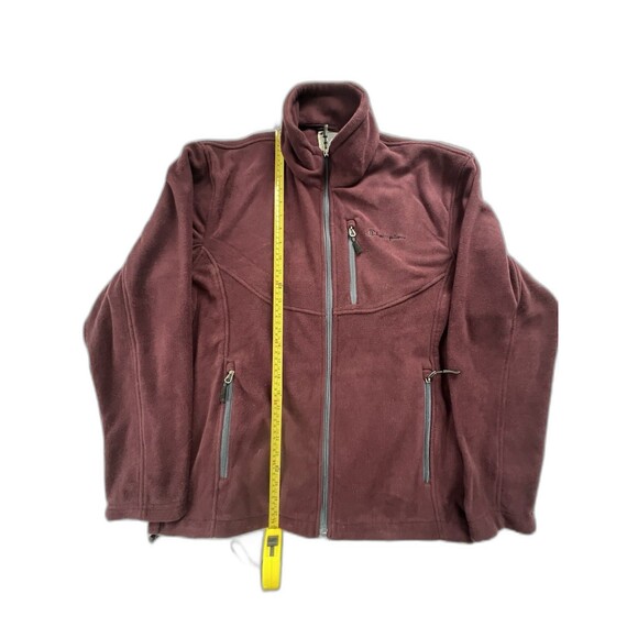 Champion Performance Men’s Dark Mulberry Full Zip Fleece Jacket Size M New Tags - Picture 5 of 10